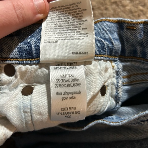 Agolde Nico High Rise Slim Jeans in Headlines Size 28 - Picture 15 of 16